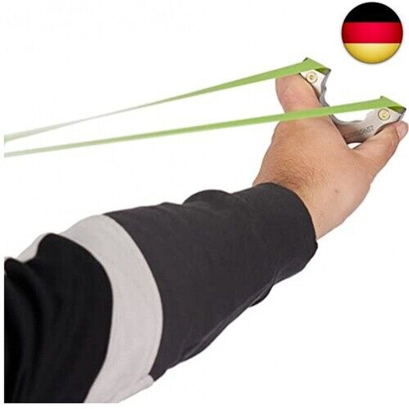 Huntingdoor Schleuder Zwille Steinschleuder Jagd Slingshot Edelstahl Profi