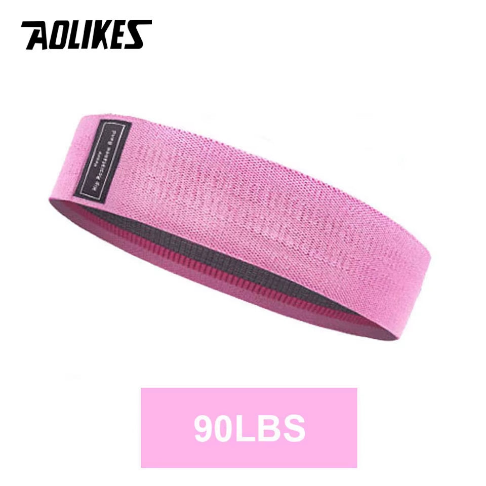 Fitness Rubber Band Elastic Yoga Resistance Bands Set Hip Circle Expander Bands Gym Fitness Booty Band Home Workout