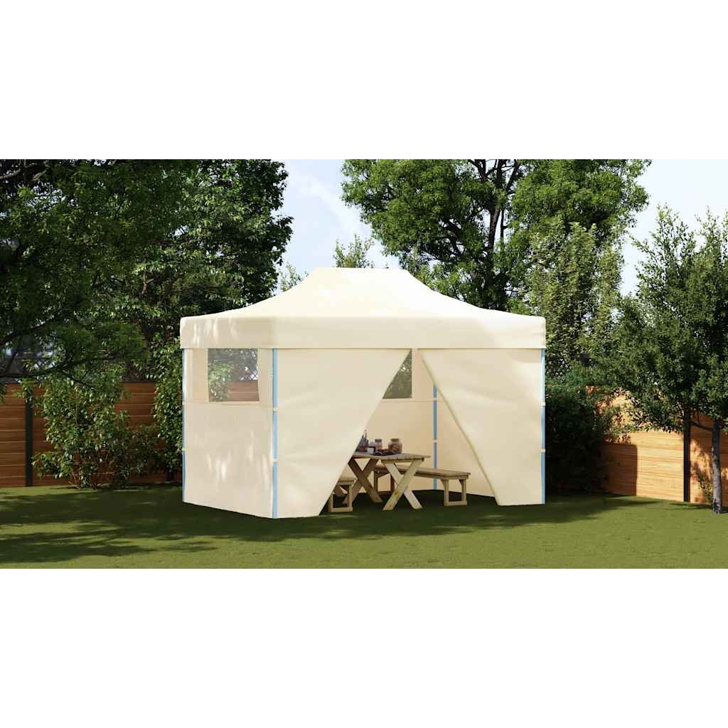 Faltzelt 4 Seitenteilen 3X4,5 M Gartenzelt Partyzelt Mehrere Auswahl Vidaxl