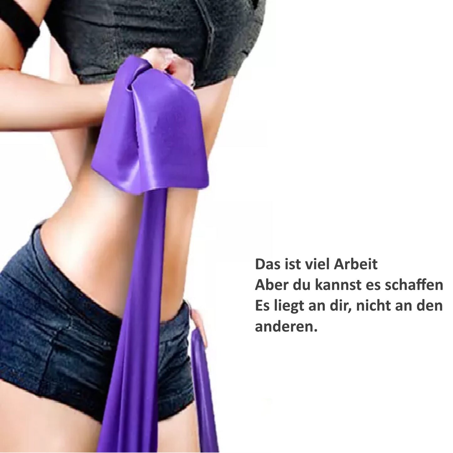 3Er-Set Fitnessband Gymnastikband Widerstandsban