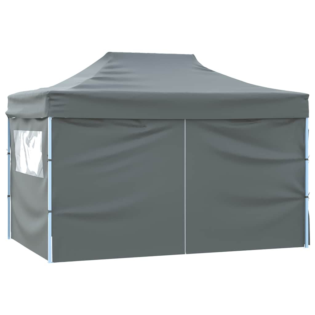 Faltzelt 4 Seitenteilen 3X4,5 M Gartenzelt Partyzelt Mehrere Auswahl Vidaxl
