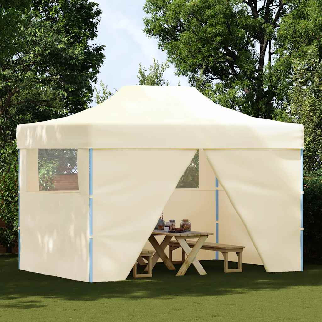 Faltzelt 4 Seitenteilen 3X4,5 M Gartenzelt Partyzelt Mehrere Auswahl Vidaxl