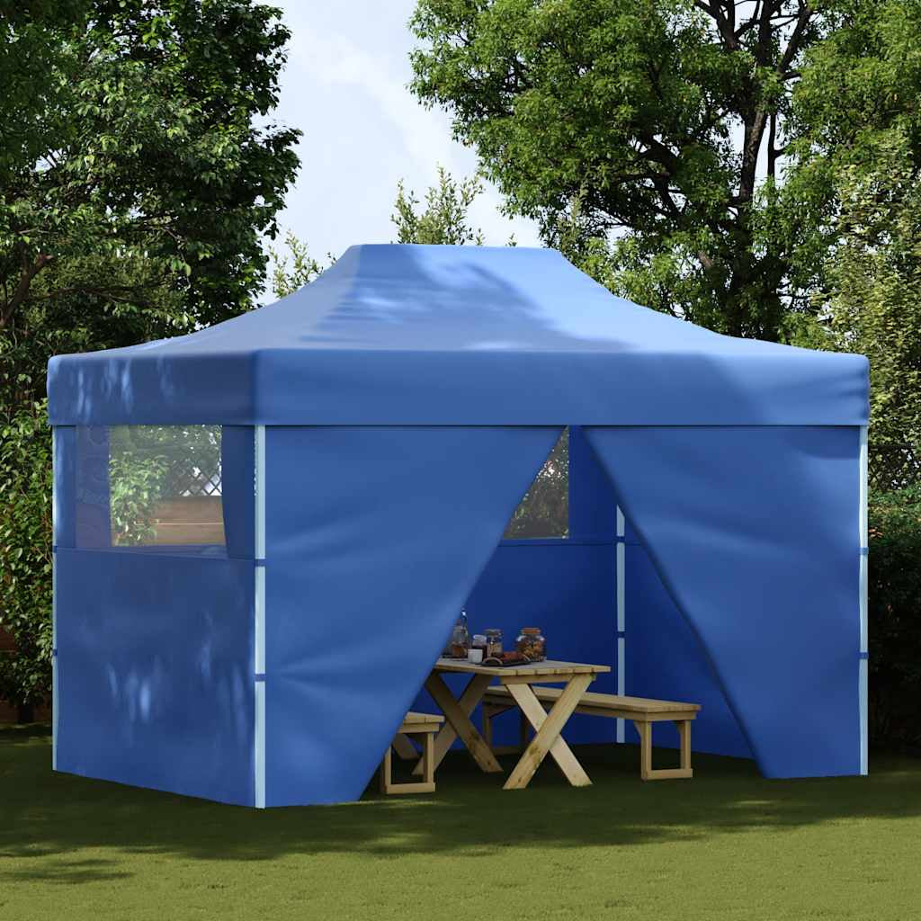 Faltzelt 4 Seitenteilen 3X4,5 M Gartenzelt Partyzelt Mehrere Auswahl Vidaxl
